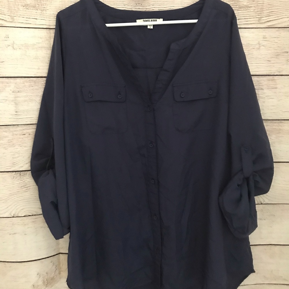 Daniel Rainn rayon blouse tunic